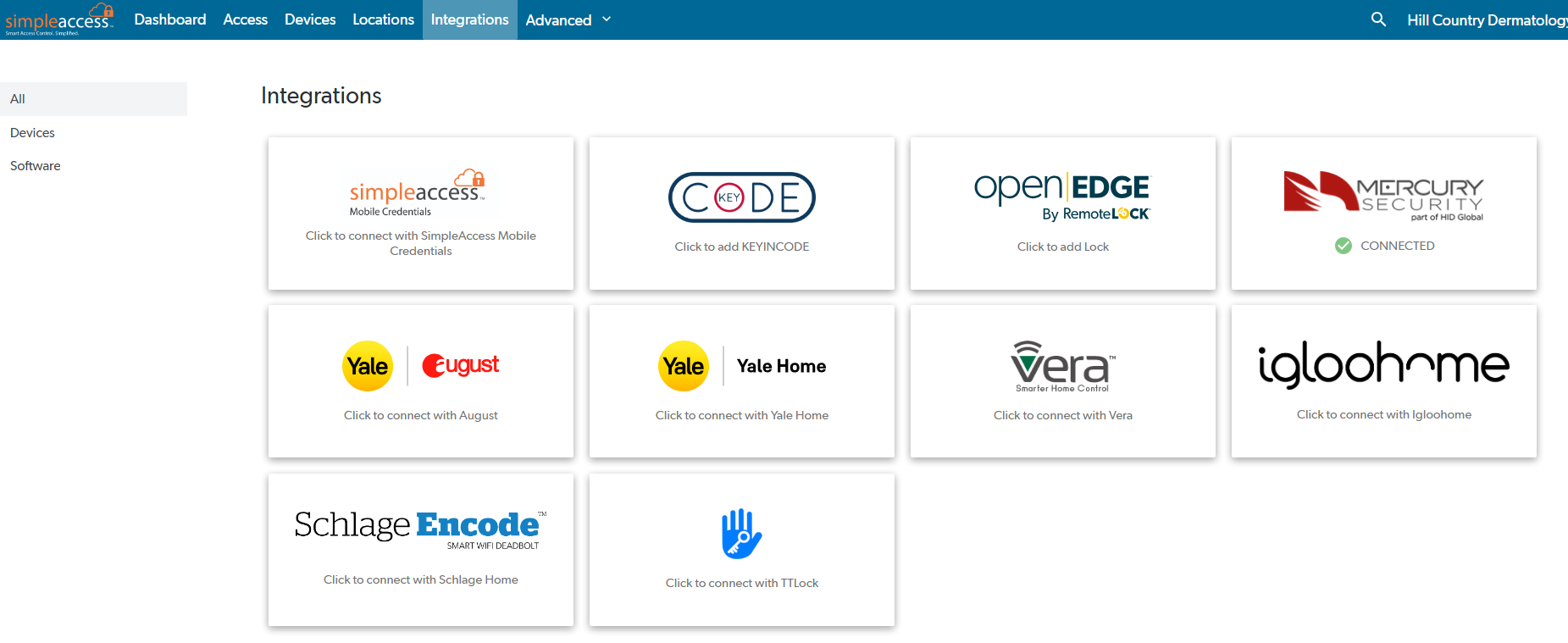 ACS Configuration Overview – SimpleAccess